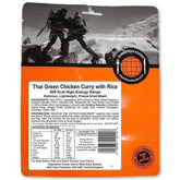 Expedition Foods - Thai Green Chicken Curry with Rice (High Energy) - Wylies Outdoor World